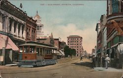 Main Street Stockton, CA Postcard Postcard Postcard