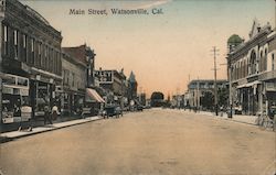 Main Street Postcard