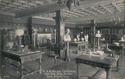 S & G Gump Company, 230-268 Post Street Postcard