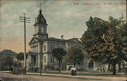 City Hall and Park Postcard