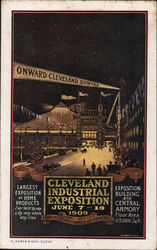 Cleveland Industrial Exposition 1909 Ohio Postcard Postcard Postcard