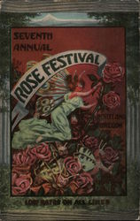 Seventh Annual Rose Festival Postcard