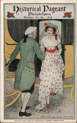 Historical Pageant, October 7-12, 1912 Postcard