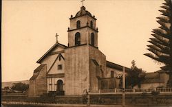 Mission San Buenaventura Postcard