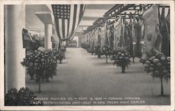 Hauser Packing Company Fresh Meat Cooler Los Angeles, CA Advertising Postcard Postcard Postcard