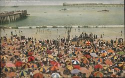 Beach Scene Postcard