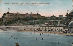 Beautiful California, A Favorite Summer Resort, On the Road of a Thousand Wonders Postcard