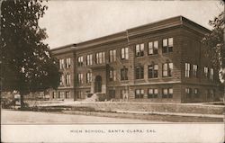 High School Santa Clara, CA Postcard Postcard Postcard