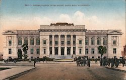 Sonoma County Court House Postcard