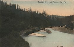 Russian River Guerneville, CA Postcard Postcard Postcard