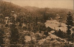 Montesano Heights Looking from Russian River Heights Postcard