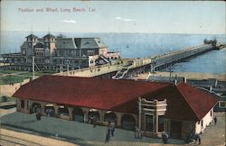 Pavilion and Wharf Postcard
