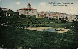 Youth's Directory, Mission Park San Francisco, CA Postcard Postcard Postcard