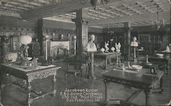 Jacobean Room, S & G Gump Company, 230-268 Post Street Postcard