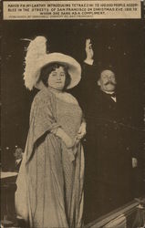 Mayor P.H. McCarthy and Luisa Tetrazzini Postcard