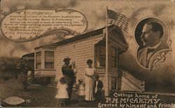 Cottage Home of P. H. McCarthy Postcard