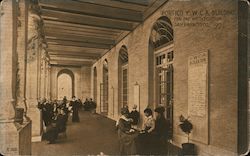 Portico Y.W.C.A. Building - Pan. Pac. Int. Exposition 1915 Postcard