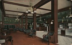 Lobby of Hotel St. James Postcard
