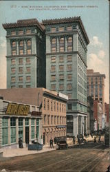 Kohl Building, California and Montgomery Streets Postcard