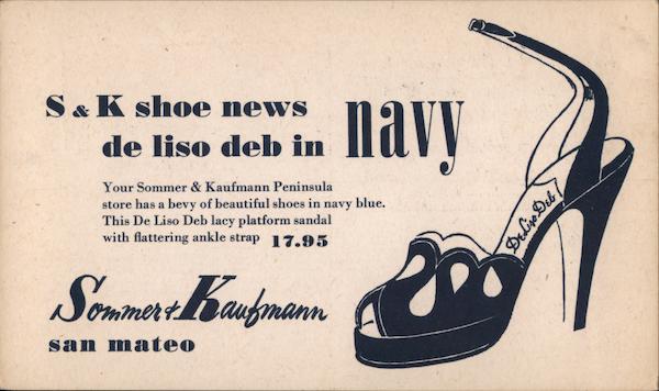 Sommer and Kaufmann Platform Sandals San Mateo California