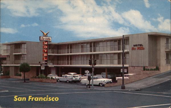 Motel De Ville San Francisco California