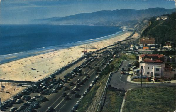 The Scenic Coast Highway Santa Monica California