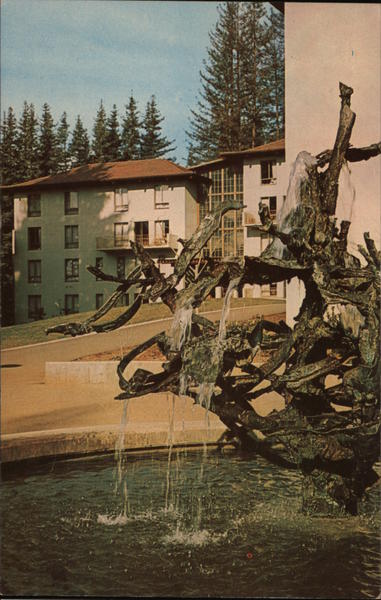 Metal Sculpture of Fountain Santa Cruz California