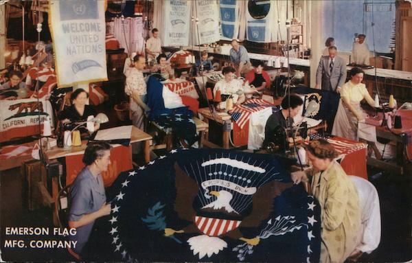 Emerson Flag Mfg. Company San Francisco California