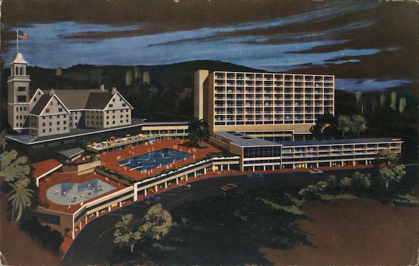 Hotel Claremont and Lanai Tower - The Bay Area's Finest Resort Hotel Oakland California