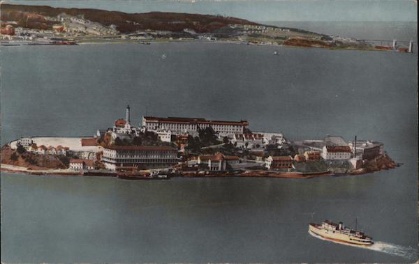 Alcatraz Island, San Francisco Bay California