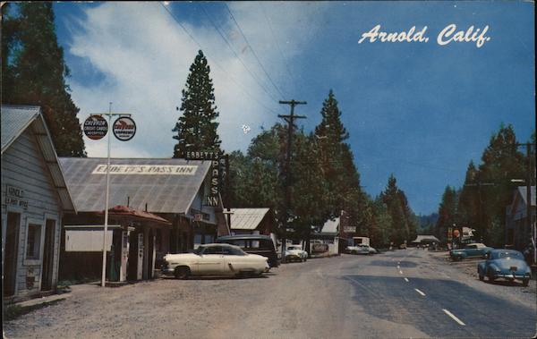 Street Scene Arnold California Ray Foster