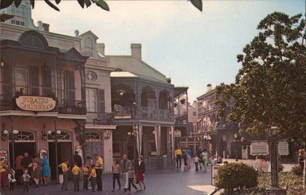 New Orleans Panorama at Disneyland Anaheim California