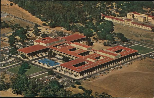 Aerial View of Medical Center Stanford University California