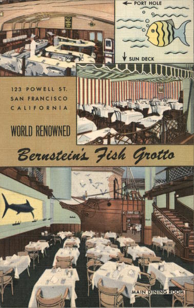 Bernstein's Fish Grotto San Francisco California