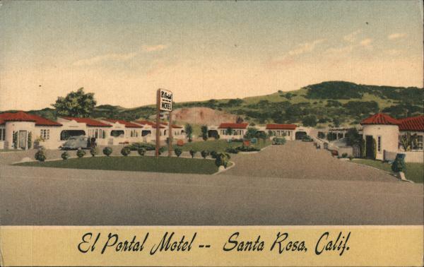 El Portal Motel Santa Rosa California