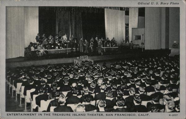 Entertainment in the Treasure Island Theater San Francisco California