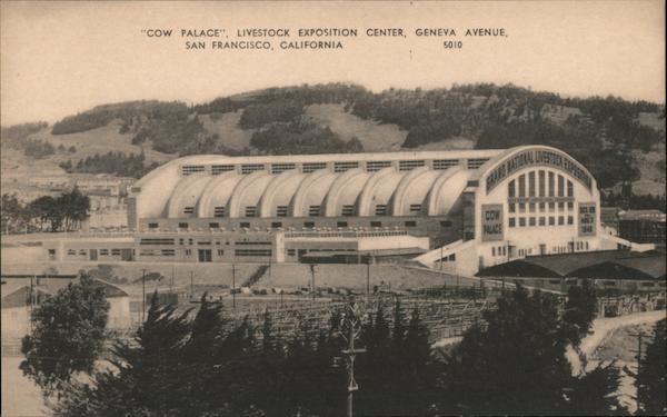 Cow Palace Livestock Exposition Center, Geneva Avenue San Francisco California
