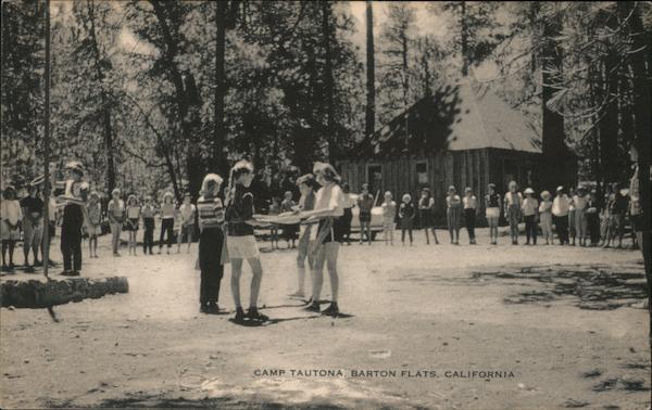 Girl Scout Camp Camp Tautona, Barton Flats Angelus Oaks California