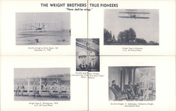 The Wright Brothers True Pioneers Postcard