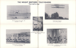 The Wright Brothers True Pioneers Aviators Postcard Postcard Postcard