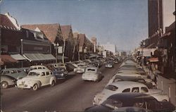 Busy Third Avenue Postcard