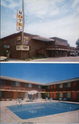 Sundial Motel Postcard