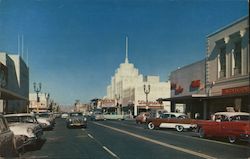 View on Broadway Postcard