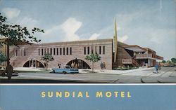 Sundial Motel Redwood City, CA Postcard Postcard Postcard