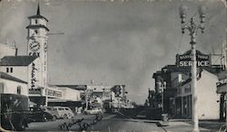 A Scene on Main Street Postcard