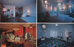 The Richelieu Hotel and Connecting Garden Court Motel Postcard