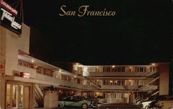 Golden Gate TraveLodge Postcard