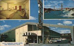 Lombard Plaza Motel Postcard