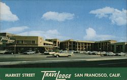Market Street TraveLodge San Francisco, CA Aero Photographers Postcard Postcard Postcard