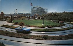 Santa Cruz Beach Autorama Complex California Postcard Postcard Postcard